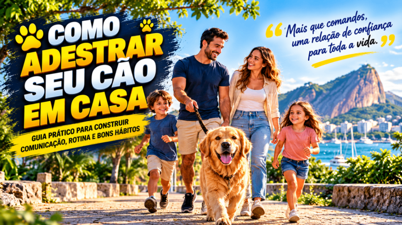 GUIA PRATICO COMO ADESTRAR SEU CÃO